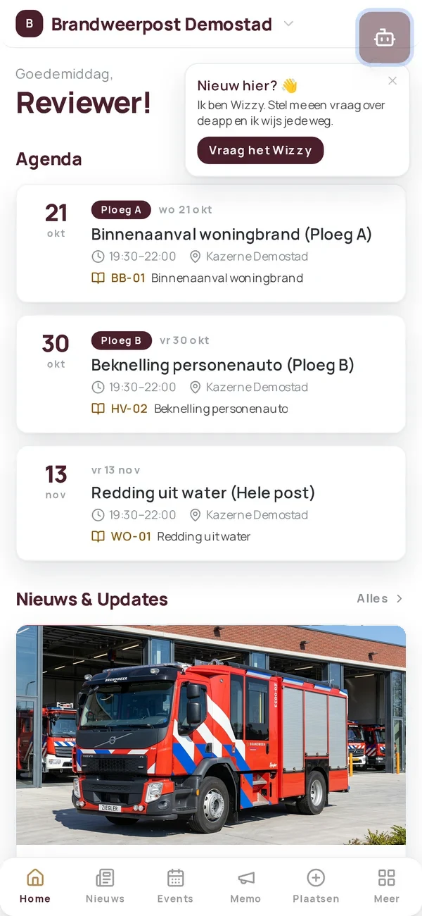 App Kazerne